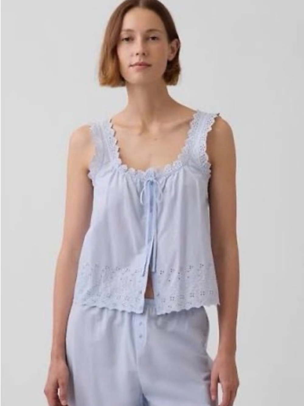 Gap Embroidered PJ Tank
